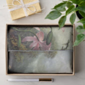 Kolibri sitzend, feine Kunst, Seidenpapier (Geschenk)