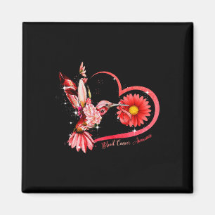 Kolibri Sonnenblume Rotes Band Blutkrebs Awar Magnet
