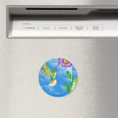 Kolibri: Stilisiert Magnet (In Situ (Geschirrspüler))
