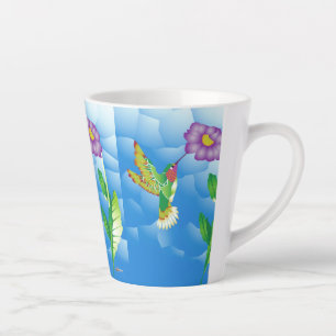 Kolibri: Stilisiert Milchtasse
