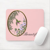 Kolibri Suncatcher Entwurf Mousepad (Mit Mouse)