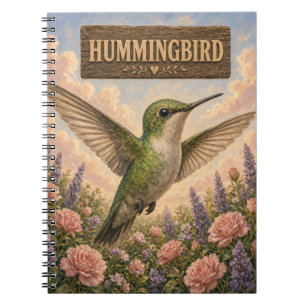Kolibri Süßes Baby-Geschichtenbuch-Nursery-Tier Notizblock
