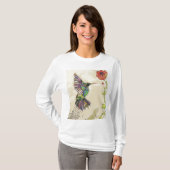 Kolibri-Sweatshirt T-Shirt (Vorne ganz)