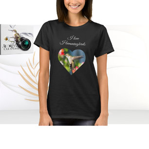 Kolibri-T-Shirt "Ich liebe Kolibris" T-Shirt