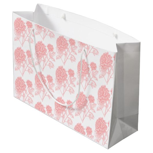 Kolibri-Tasche Große Geschenktüte (Rückseite Schrägansicht)