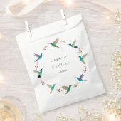 Kolibri-Taufe Geschenktütchen (Ausgeschnitten)