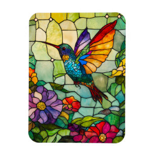 Kolibri-Tiffany-Stil-Fenster Magnet