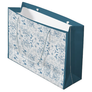 Kolibri-Toile-Geschenktüten Große Geschenktüte