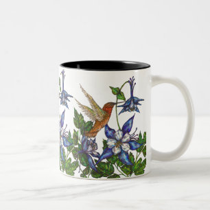 Kolibri u. Columbine Zweifarbige Tasse