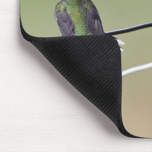 Kolibri-u. Honig-Biene Mousepad (Ecke)