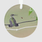 Kolibri-u. Honig-Biene Ornament (Rückseite)