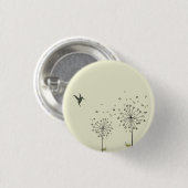 Kolibri u. Löwenzahn Button (Vorne & Hinten)