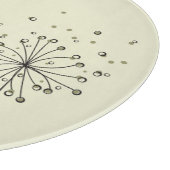 Kolibri u. Löwenzahn Schneidebrett (Ecke)