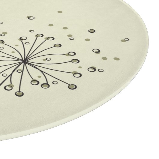 Kolibri u. Löwenzahn Schneidebrett (Ecke)