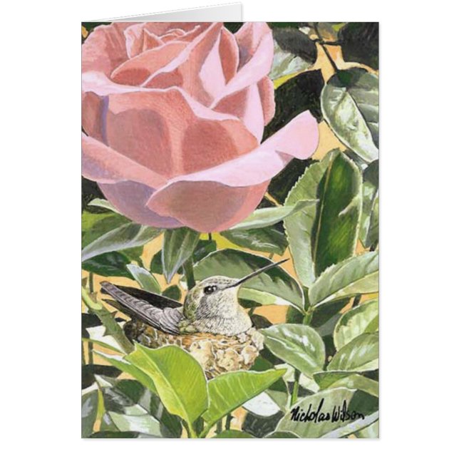 Kolibri u. Rose "KLEINE MAMA " (Vorne)