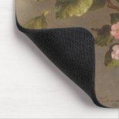 Kolibri und Apple-Blüten Mousepad (Ecke)