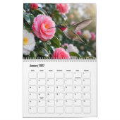 Kolibri- und Blumenkalender Kalender (Jan 2027)