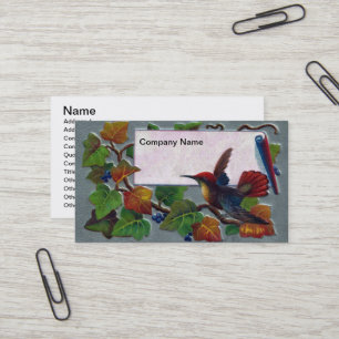 Kolibri und Efeu Visitenkarte