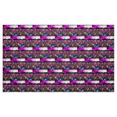 Kolibri- und Iris-Felder Stoff (Fat Quarter (45,7 x 55,9 cm))