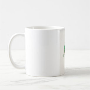 Kolibri und Kaffee niedliche Vogelmalerei Wasserfa Kaffeetasse
