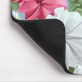 Kolibri und Petunie Mousepads (Ecke)