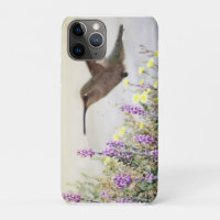 Kolibri und Wildblumen Digitale Kunst