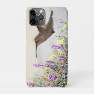 Kolibri und Wildblumen Digitale Kunst Case-Mate iPhone Hülle