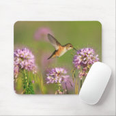 Kolibri und Wildblumen Mousepad (Mit Mouse)