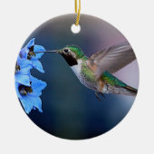 KOLIBRI-VERZIERUNG KERAMIKORNAMENT (Vorne)