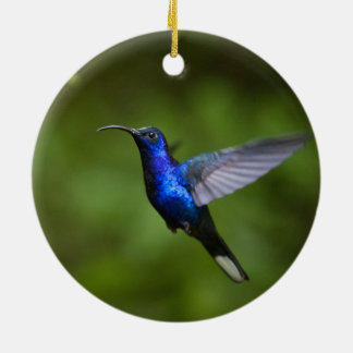KOLIBRI-VERZIERUNG KERAMIKORNAMENT