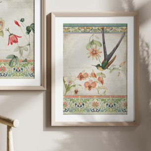 Kolibri-Vintage-Chinoiserie-Floral-Decoupage Seidenpapier