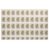 Kolibri-Vintage Collage Stoff (Fat Quarter (45,7 x 55,9 cm))
