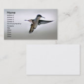 Kolibri-Visitenkarte Visitenkarte (Vorne/Hinten)