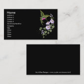 Kolibri-Visitenkarte Visitenkarte (Vorne/Hinten)