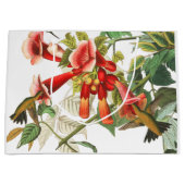 Kolibri-Vogel-Blumen Audubon Geschenk-Tasche Große Geschenktüte (Vorderseite)