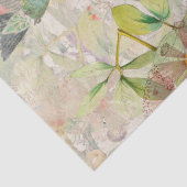 Kolibri-Vogel-Blumen-Gewebe-Papier Seidenpapier (Detail)