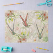 Kolibri-Vogel-Blumen-Gewebe-Papier Seidenpapier (Basteln)