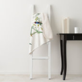 Kolibri-Vogel-Blumen-Tiere Sherpa Decke Sherpadecke (Beispiel)