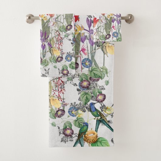 Kolibri-Vogel-Himmels-Bad-Tuch-Set Badhandtuch Set (Insitu)
