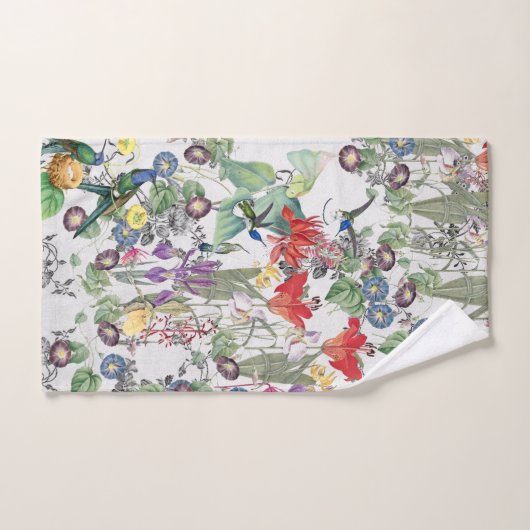 Kolibri-Vogel-Himmels-Bad-Tuch-Set Badhandtuch Set (Handtuch)