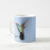 Kolibri Vogel Kaffeetasse (Vorderseite Links)