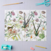 Kolibri-Vogel-Klee-Blumen-Seidenpapier Seidenpapier (Basteln)