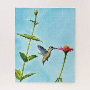 Kolibri Vogel Kunst Schönes Puzzle