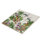 Kolibri-Vogel-Orchideen-Blumen-Keramik-Fliese Fliese (Seite)