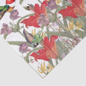 Kolibri-Vogel-süße Erbsen-Blumen-Seidenpapier Seidenpapier (Detail)