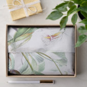 Kolibri-Vogel-Tier-Blumen-Seidenpapier Seidenpapier (Geschenk)