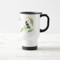 Kolibri-Vogel-Tier-Blumen-Tier-Tasse