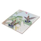 Kolibri-Vogel-Tier-Tier-Blumen-Fliese Fliese (Seite)