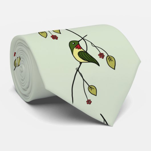 Kolibrie Krawatte (Gerollt)