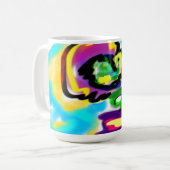 Kolibrifeder kaffeetasse (Vorderseite Links)